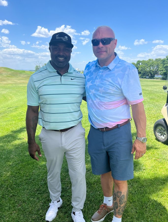 Scott Payne at Celebrity Golf Challenge