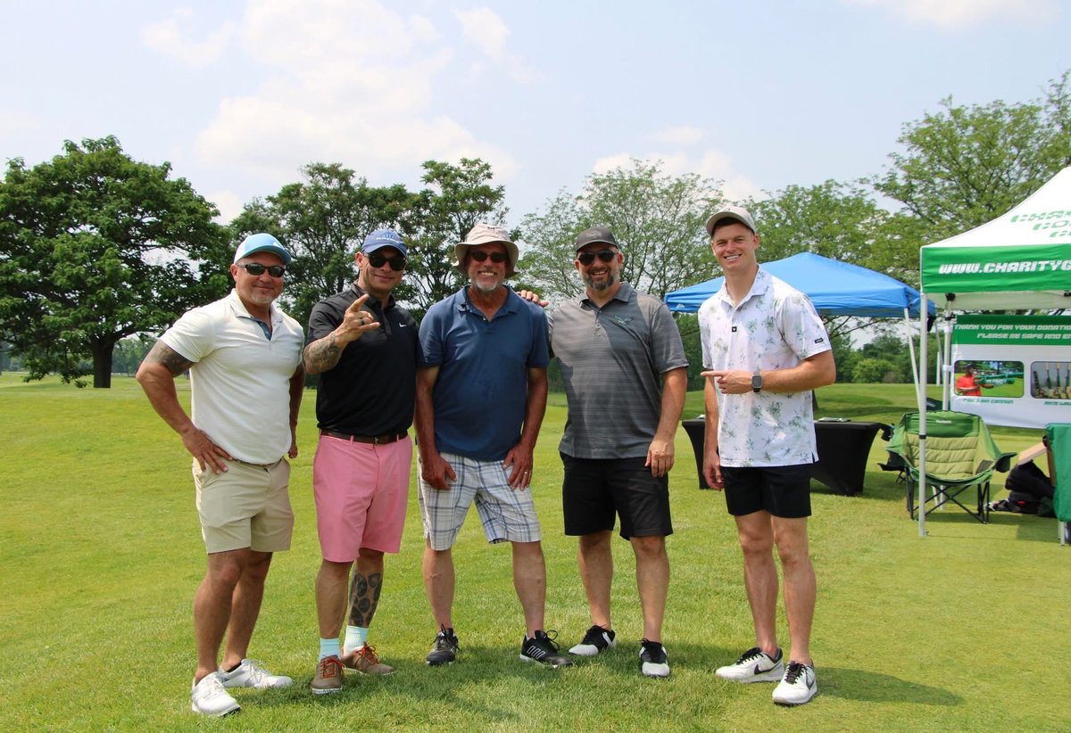 Charity Golf group — Scott Payne Custom Pools