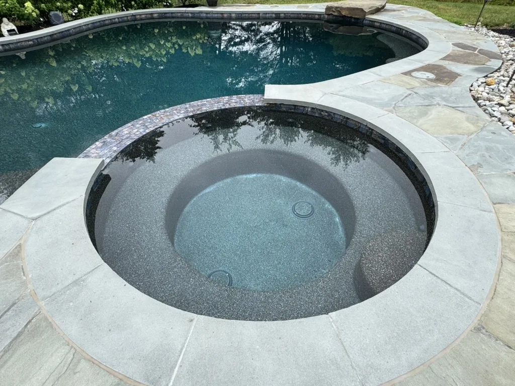 Luxury pool builder in Blue Bell PA — Scott Payne Custom Pools project