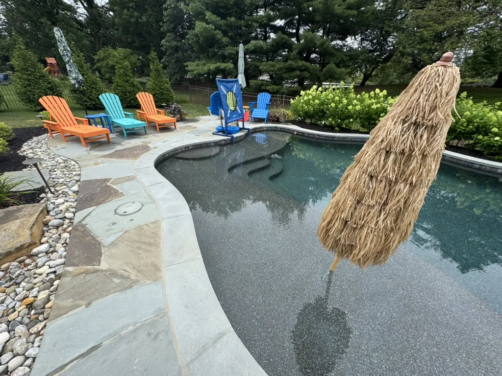 Pool and outdoor living in Blue Bell PA — Scott Payne Custom Pools