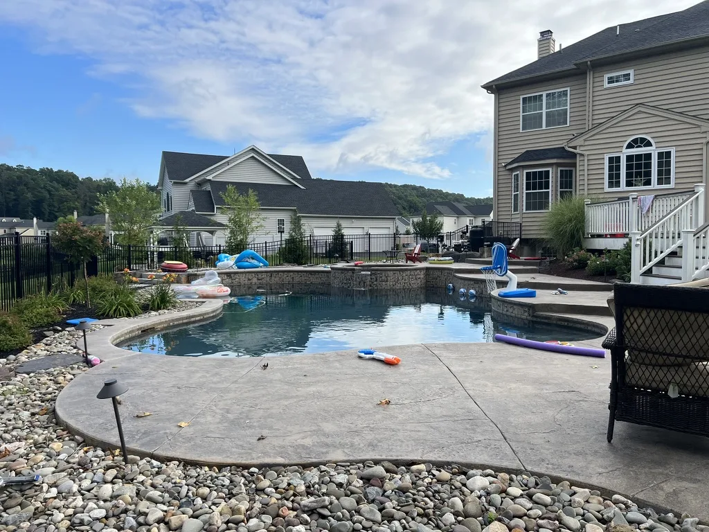 Custom Pool in Center Valley, PA