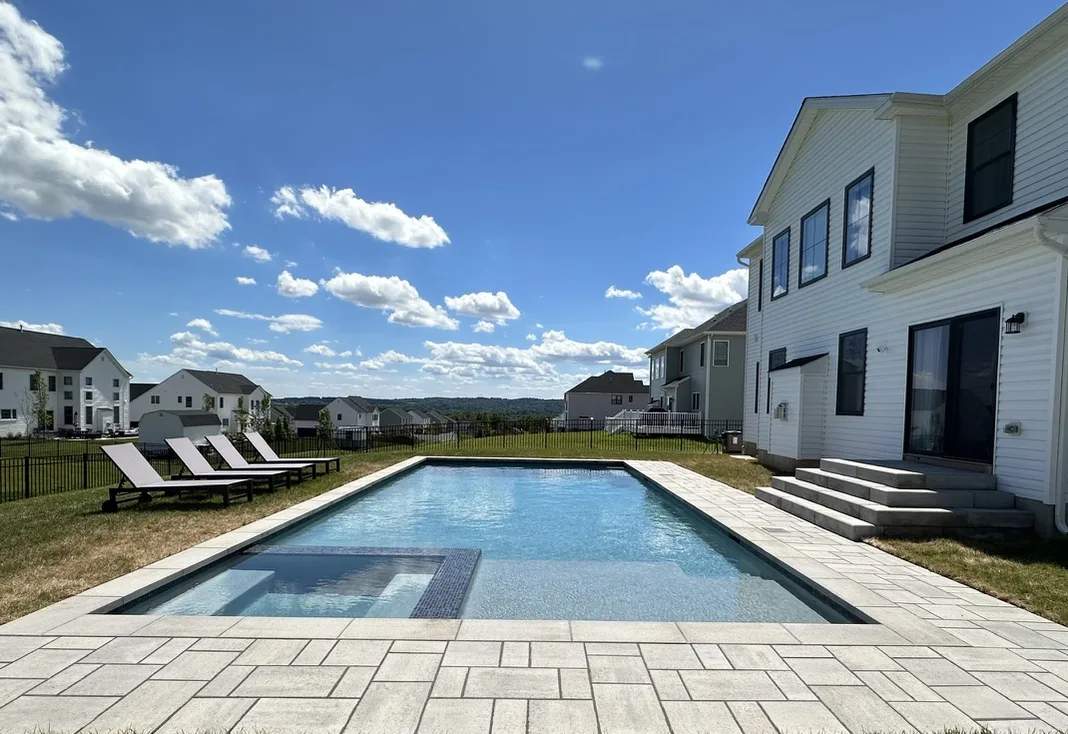 Custom Pool in Center Valley, PA