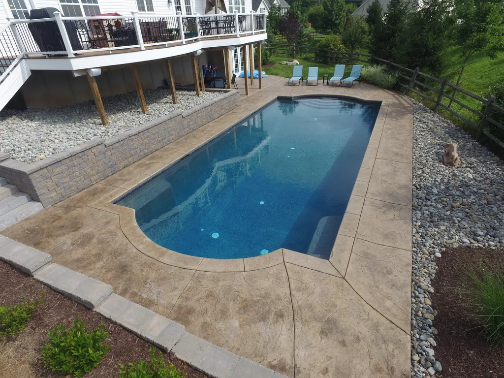Gunite pool construction in Doylestown PA — Scott Payne Custom Pools
