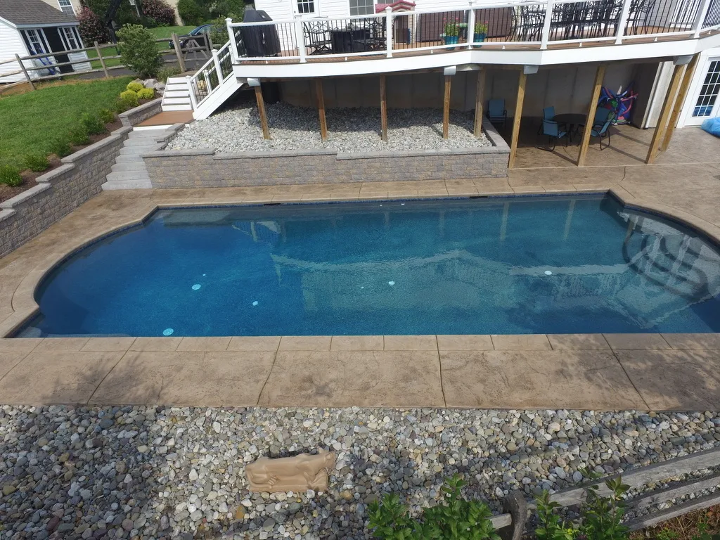 Custom pool design Doylestown PA — Scott Payne Custom Pools portfolio