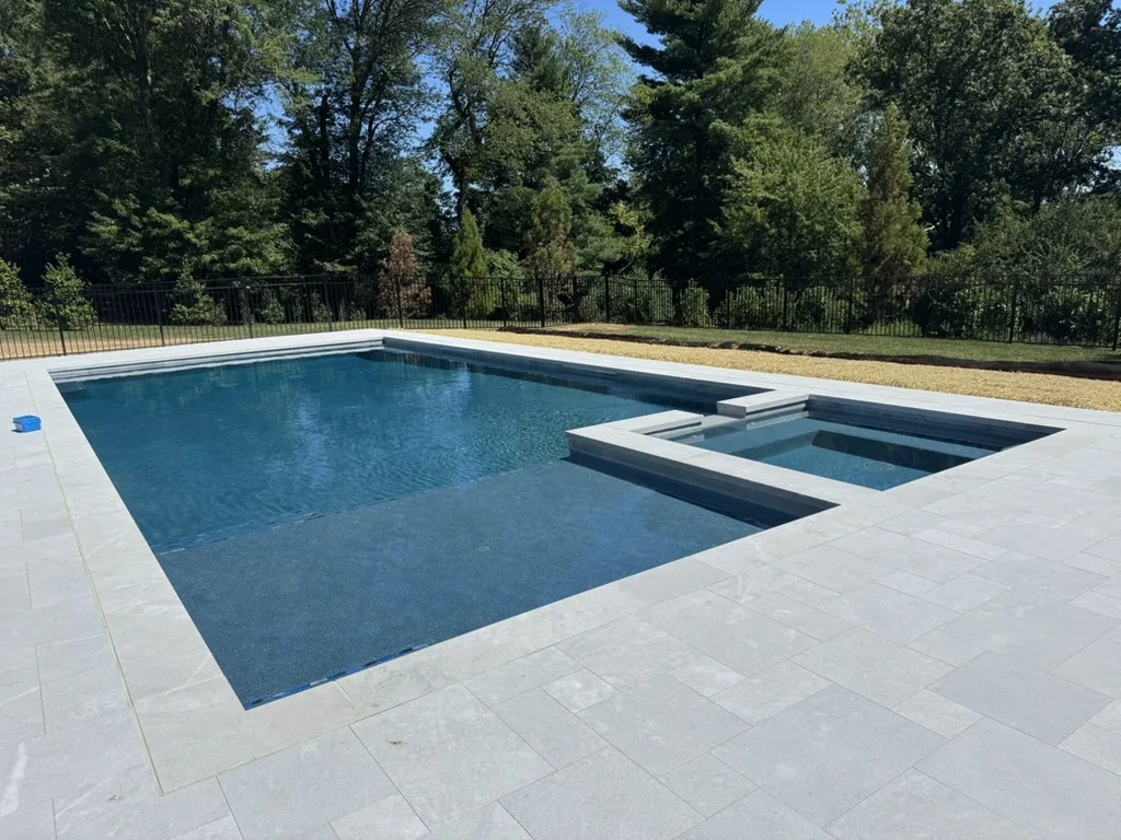 Luxury pool builder in Gladwyne, PA — Scott Payne Custom Pools project