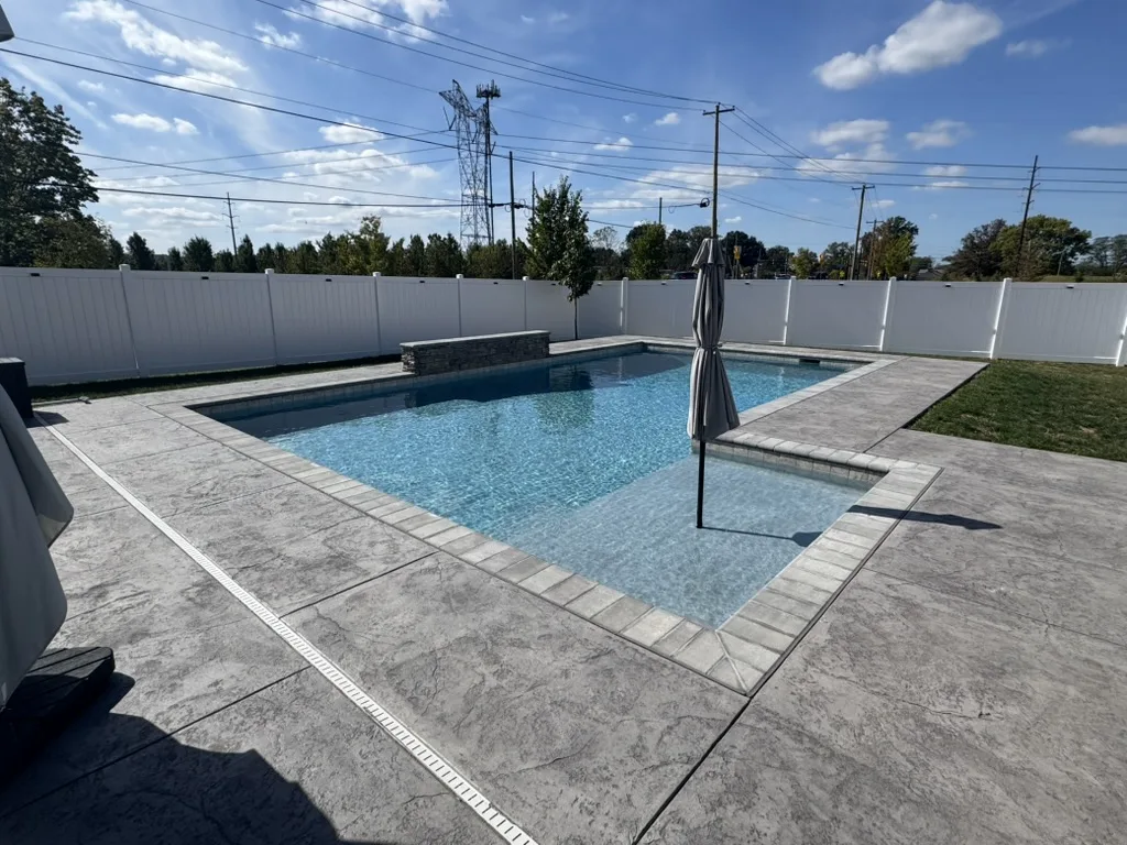 Gunite pool construction in Hatfield, PA — Scott Payne Custom Pools