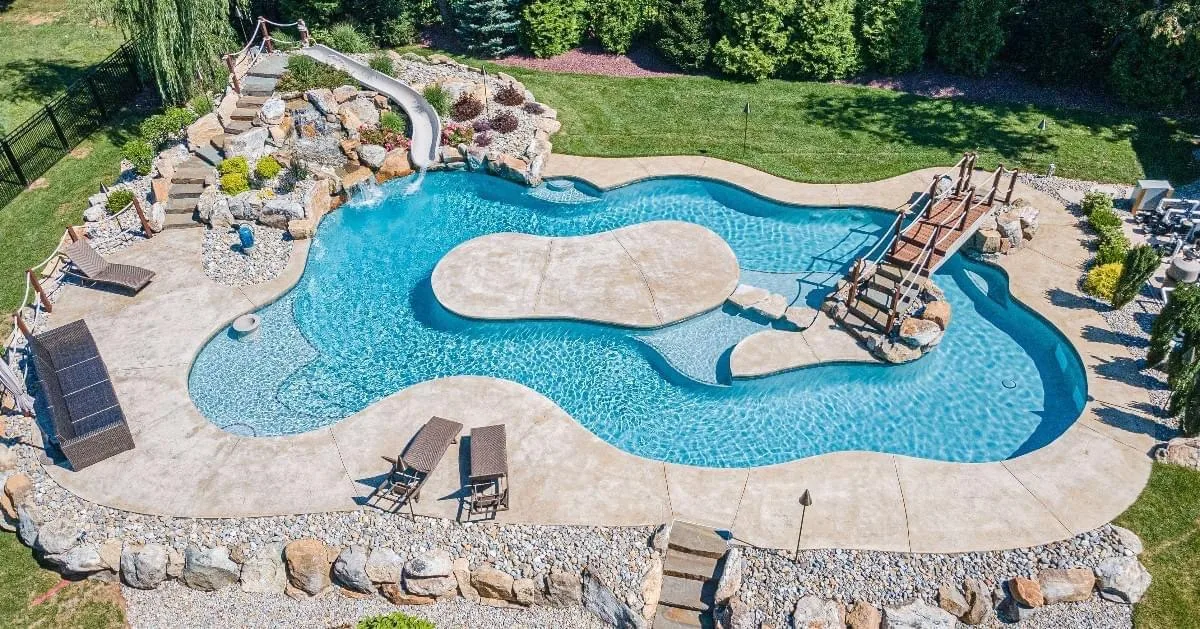 Lazy River & Rope Bridge · Hillsborough, NJ