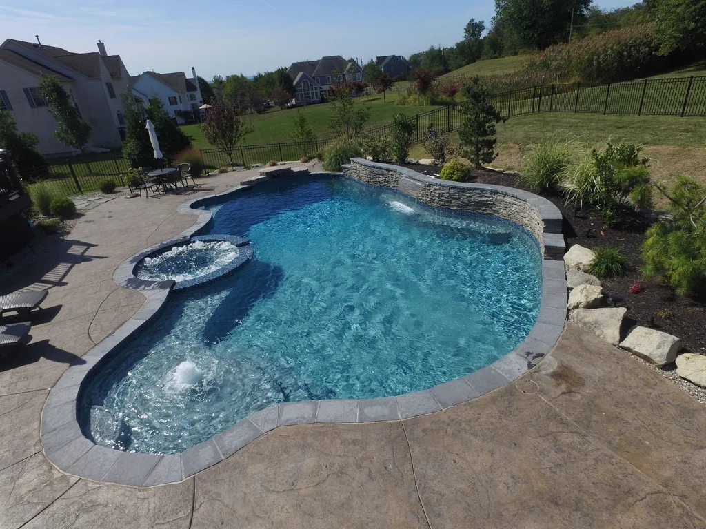 Custom Pool in Hilltown, PA