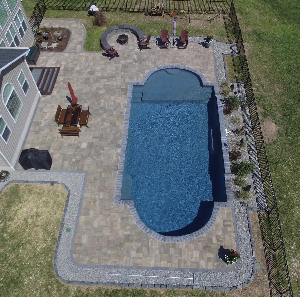 Custom Pool in Hilltown, PA
