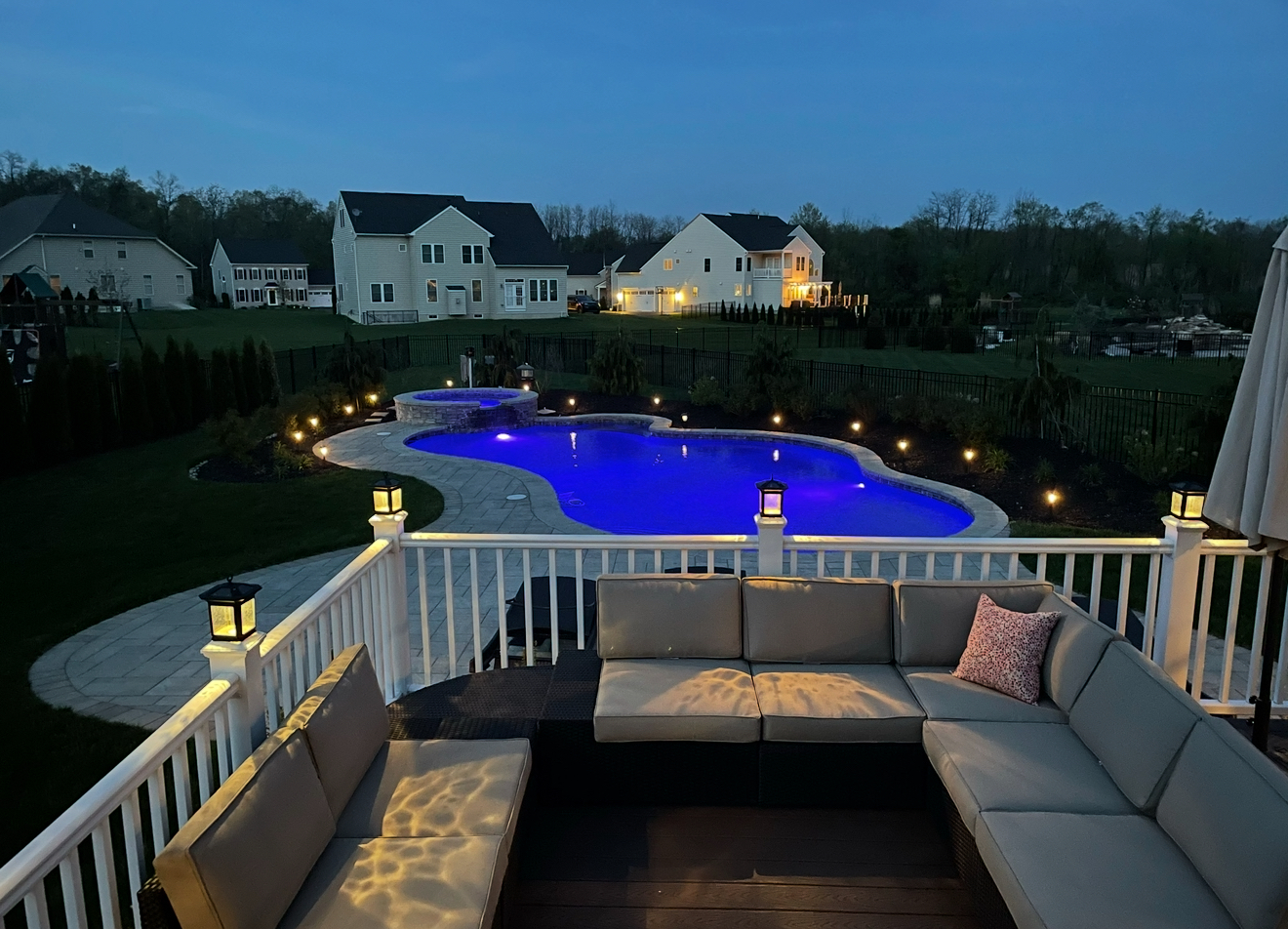 Shaylyn Joy's pool — deck view
